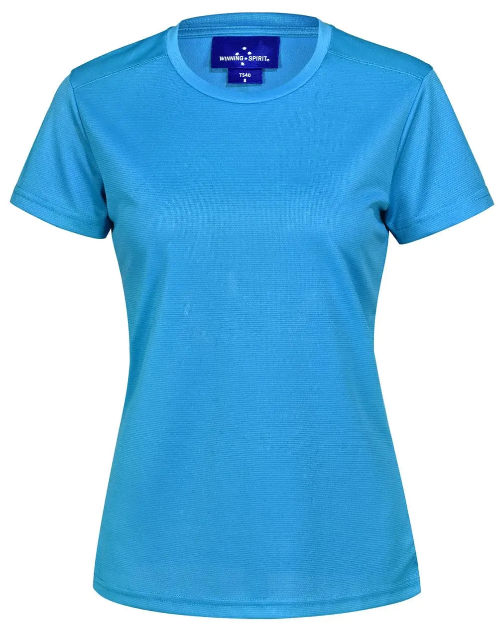 Ladies Rapid Cool TM Ultra Light Tee Shirt TS40 Casual Wear Winning Spirit Cyan 6